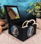 Lisa Parker "Quiet Reflection" Alpha Wolf Under The Full Moon Mirror Trinket Box