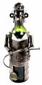 Fireman Fire Fighter 911 Emergency Hand Made Metal Wine Bottle Holder Caddy