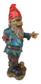 Walking Dead Standing And Crawling Zombie Gnomes With Severed Limbs Statue Set