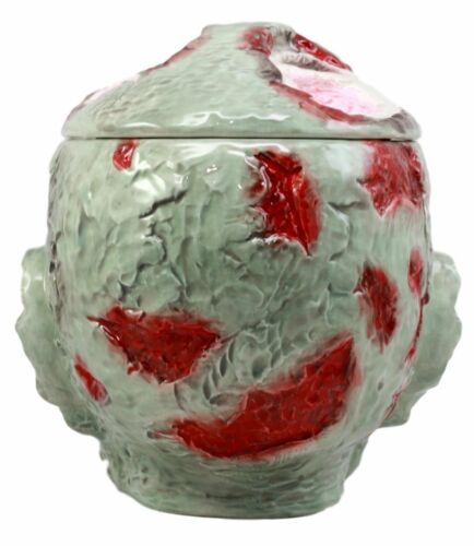 Ebros Gift Ceramic Walking Dead Zombie Cookie Jar Decorative Figurine 8.25"H