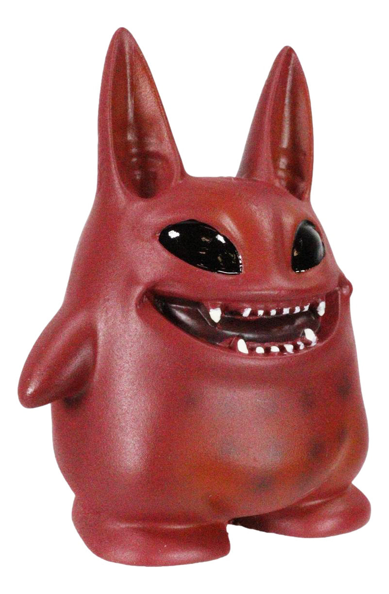 Underbedz Red Devil Fire Ball Blaster Umbie Monster Mini Collectible Figurine