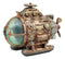 Ebros Vintage Design Holmes Nautilus Steampunk Submarine LED Night Light Statue 7.5"L