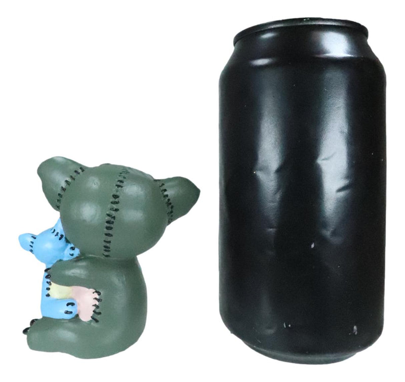 Furrybones Hugs Adorable Koala Bear With Blue Doll Skeleton Figurine 2.75"Tall