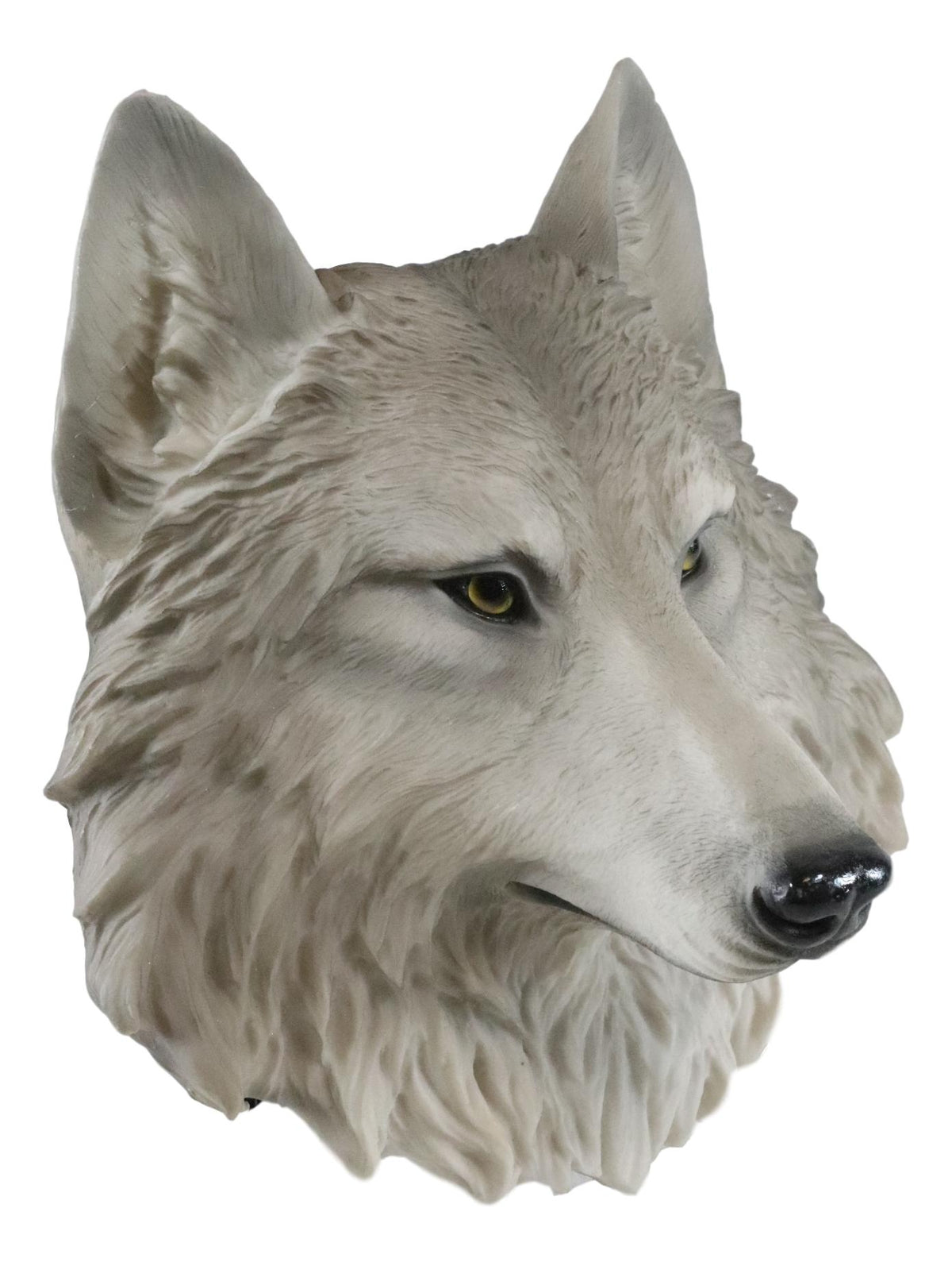 Ebros Direwolf Gray Wolf Mini Wall Decor Timber Wolf Canis Lupus Wall Plaque - Ebros Gift
