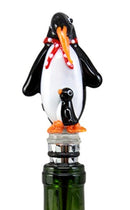 Polar Antarctica Emperor Penguin & Chick Wine Bottle Topper Stopper Cork Barware