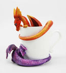 Amy Brown Tea Cup Dragon Twin Hatchlings Day And Night Collector Figurine