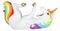 Fantasia Rainbow Unicorn With Golden Horn Wine Holder Figurine Kitchen Statue