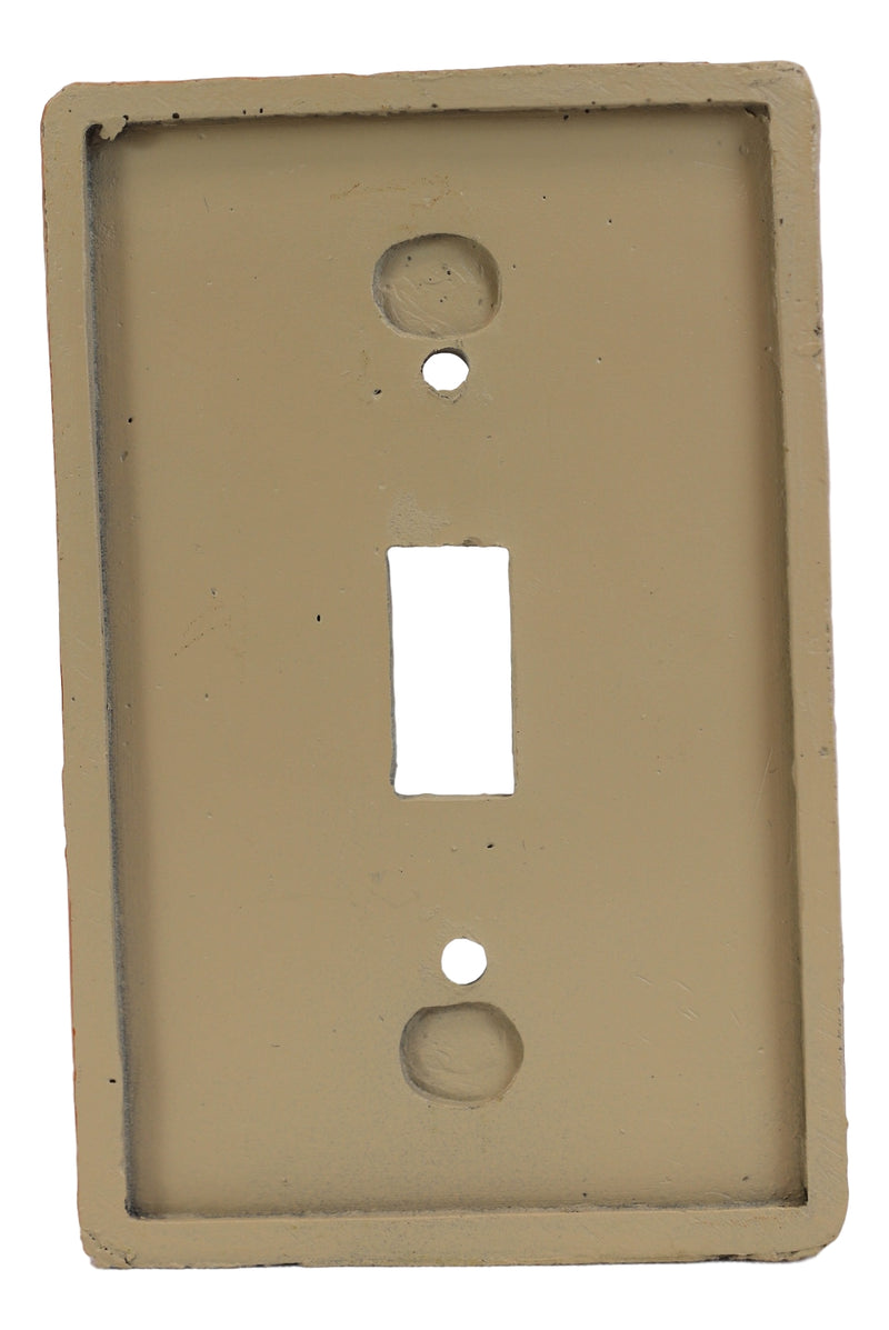 Set of 2 Western Stars With Lace Scroll Art Wall Single Toggle Switch Plates