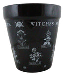 Witches Spell Herbs Garden Triple Moon Wicca Witch Flower Herbs Planter Pot