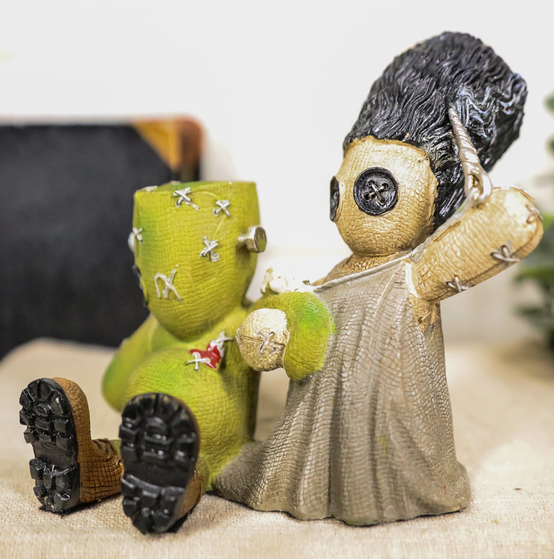 Day Of The Dead True Love Hurts Pinhead Frankenstein Bride And Groom Figurine