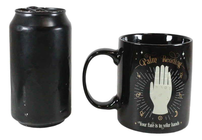 Wicca Fortune Teller Psychic Tarot Cards Palm Reading Chirology Coffee Mug Cup
