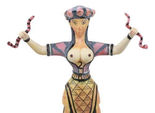 Oberon Zell Minoan Cretan Snake Goddess Of Sexuality And Regeneration Figurine