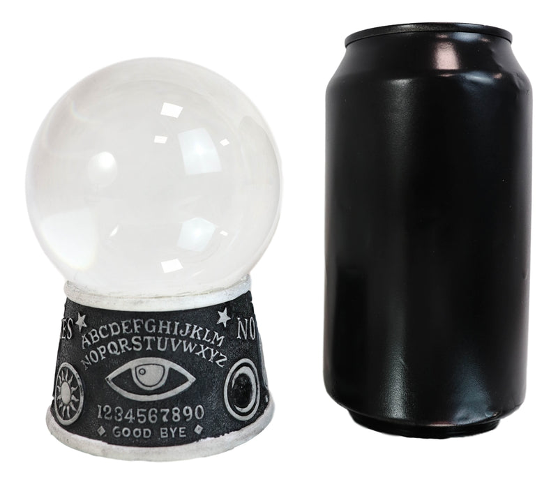 Wicca Ouija Spirit Board Evil Eye Planchette LED Glass Gazing Ball Figurine