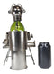 Ebros Chiropracter Treating Child Patient Steel Metal Wine Bottle Holder Storage