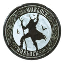 Warlock With Full Moon And Bats Ceramic Coaster Set of 4 Tiles With Cork Backs