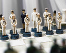 American Military US Army Soldiers VS Navy Sailors Colorful Chess Set With Board
