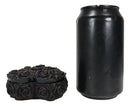 Beauty From Ashes Dark Romance Gothic Black Roses Heart Decorative Jewelry Box