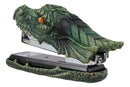 Ebros Legendary Green Fire Dragon Head Stapler Light Duty Office Desktop Stationery