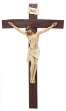 Ebros Large 30" Tall INRI Jesus Christ On The Cross Wall Hanging Crucifix Plaque