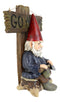 Ebros Grinchy Rude Angry Gnome With Axe Welcome Statue Home Greeter Unwelcome