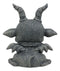 Ebros Gothic Horned Bulldog Gargoyle Agamon Figurine Small Fantasy Decor