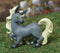 Ebros Whimsical My Little Unicorn Horse Figurine in Pastel Colors (Grey Comet)
