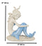 Ebros Lovesick Mermaid Sitting On Ocean Floor Statue 6.5" Tall Mermaid Figurine