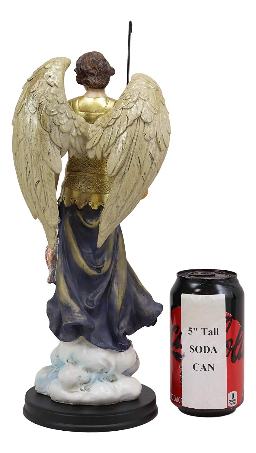 Large Catholic Church Archangel Raphael With Staff And Healing Oil Sta–  Ebros Gift