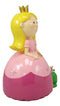 Pretty Fairy Princess With Frog Prince Children Boys Girls Money Coin Piggy Bank
