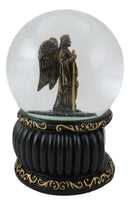 Christian Holy Archangel Saint Raphael Angel Of Healing Water Globe Figurine