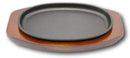 Preseasoned Cast Iron Skillet Japanese Steak Plate Pan 8.25" By 5.25" With Base