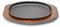 Preseasoned Cast Iron Skillet Japanese Steak Plate Pan 8.25" By 5.25" With Base