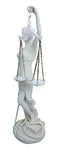 Ebros Greek Goddess La Justica Statue Blind Lady of Justice Holding Sword of Judgement and Scales Decorative Figurine 10" H Roman Dike Decor Sculpture Gift for Lawyers Legal Professionals Home Office