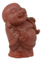 Laughing Buddha With Gold Nugget Feng Shui Bodhissatva Maitreya Mini Figurine