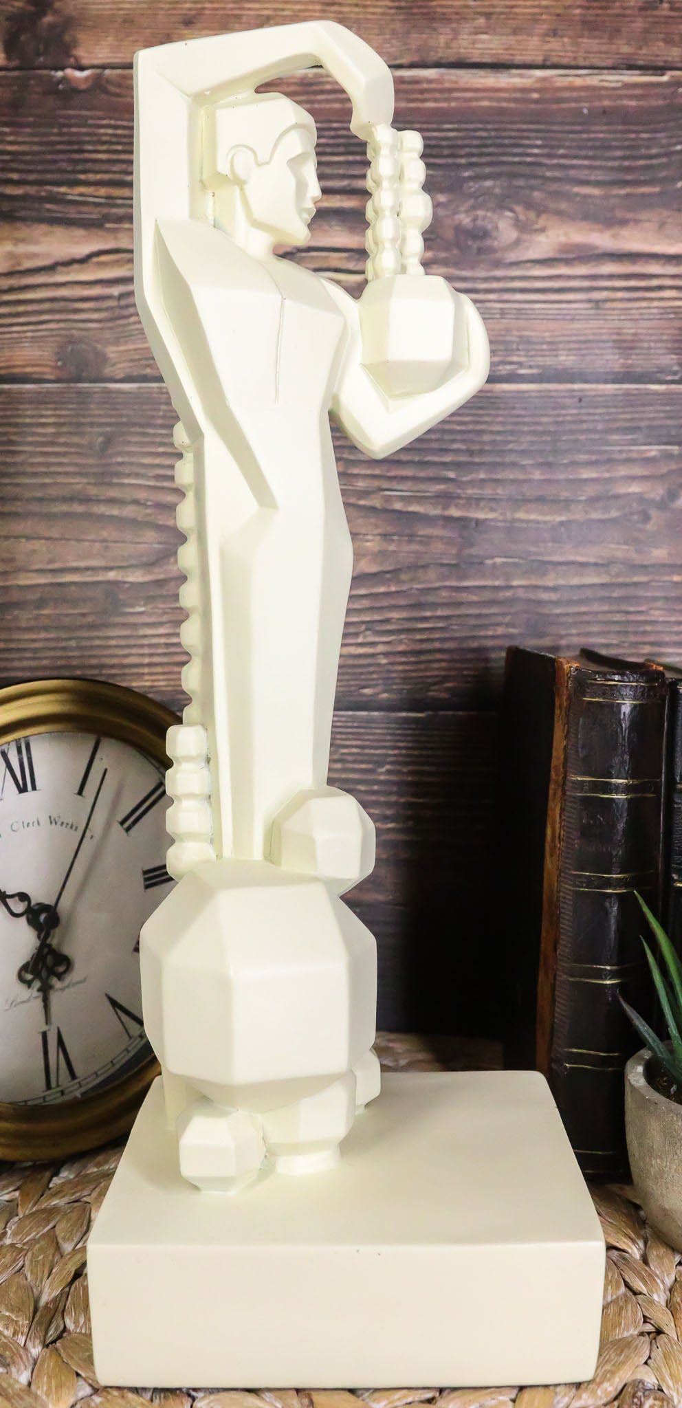Ebros Frank Lloyd Wright Architecture Midway Gardens Statue Stability Sprite Reproduction Sculpture 14"Tall