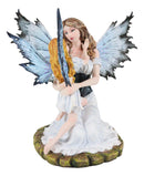 Motherhood Motherly Love And Affection Fairy Mother Embracing Daughter Figurine