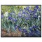 14 Inch Van Gogh - Irises Novelty Wall Art Decoration Display
