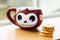 Ebros Gift Furrybones Coffee Mug Beverage Cups 14 fl oz Mugs (Munky Mug)