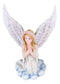 Ebros Inspirational Praying Angel of Hope On Heavenly Clouds Figurine Prayer