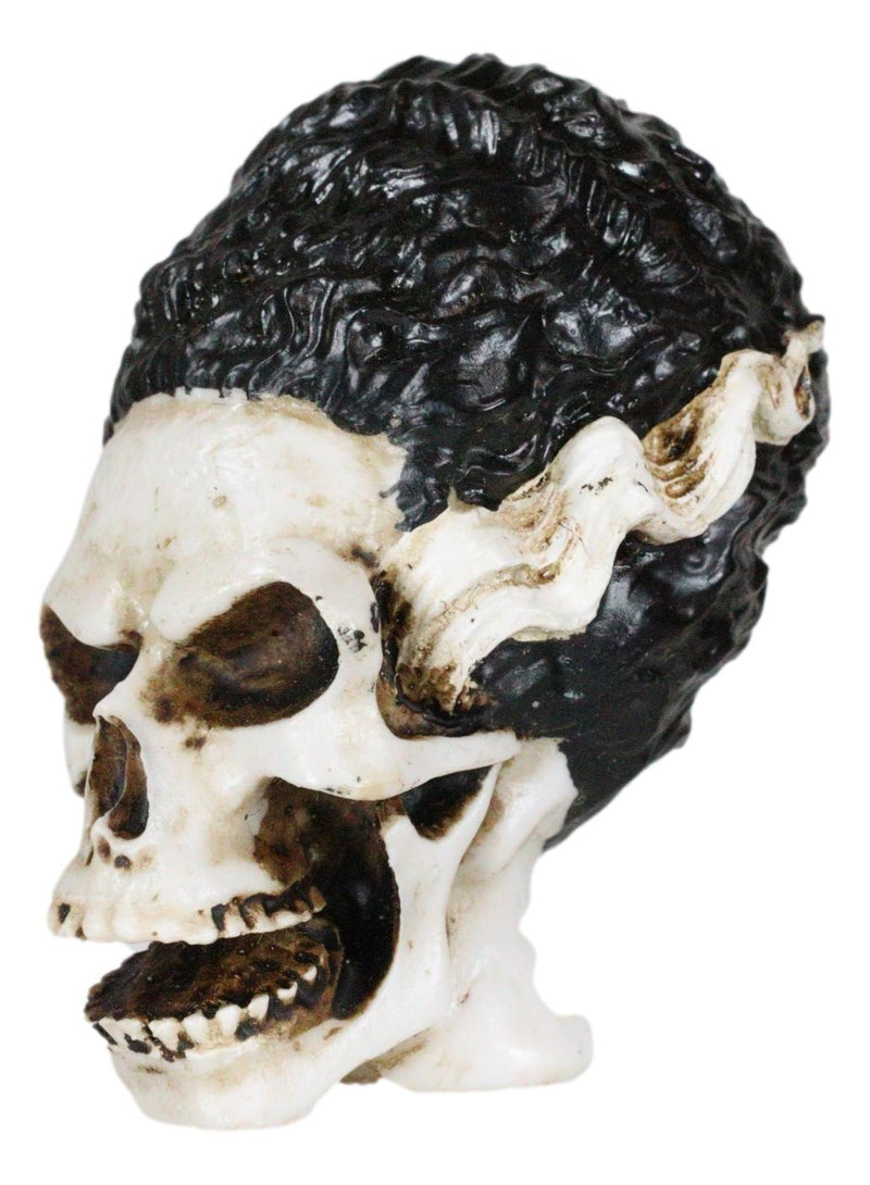 Halloween Macabre Mrs Frankenstein The Bride Skull Mini Figurine Zombie Gothic