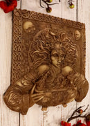 Ebros Goddess of Rebirth Cerridwen Magical Potions Cauldron Hanging Wall Plaque