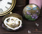 Ebros Nouveau Dragonfly Flitting Lily Over The Pond Round Jewelry Box Figurine
