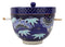 Ebros Udon Noodles & Tentsuyu Dipping Sauce 6"D Bowl & Choptick Set (Midinight)