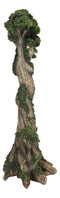 Greenman Tree Woman Gaia Dryad Ent Native Earth Goddess With Canopy Figurine