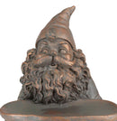 Fantasy Old Mr Gnome Holding Long Tray Garden Figurine Decor Or Keys Holder