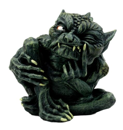 Cool Devilish Collectible Winged Toad Troll Gargoyle Figurine Sinister Doubter