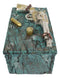 Ebros Westerm Rustic Cowboy Revolver Pistol Gun And Bullets Decorative Box Figurine