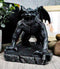 Ebros Winged Demonic Bull Gargoyle Statue Gothic Night Crawler Sentry Stone Devil