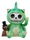 Furrybones Camo The Chameleon With Cricket Figurine 3"H Skeleton Furry Bones