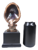 Rainforest Silverback Gorilla Head Bust Statue in Bronze Electroplated Finish